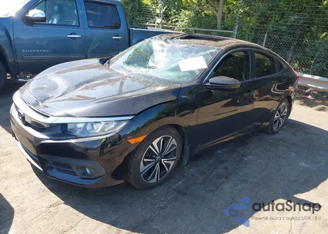 2017 Honda Civic Ex-T z USA, uszkodzony, nr VIN 2HGFC1F34HH635613